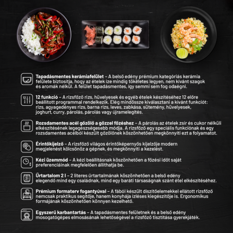 Lauben Multifunction Rice Cooker 2000BW Lauben Multifunction Rice Cooker 2000BW